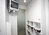 Alternate Side of Bunk Room with TV & Storage Space Alternate Side of Bunk Room with TV & Storage Space