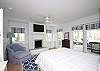 King Master Suite with Flat Screen TV & Private Screened Porch King Master Suite with Flat Screen TV & Private Screened Porch