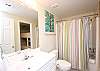 Master bath with Bath/Shower Combo Master bath with Bath/Shower Combo
