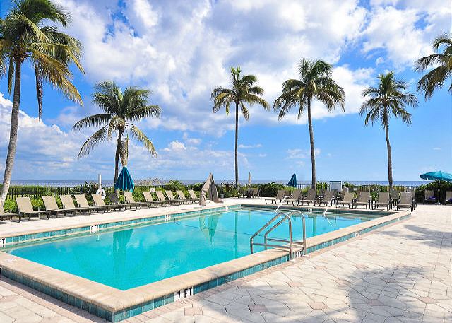 Gulf front pool