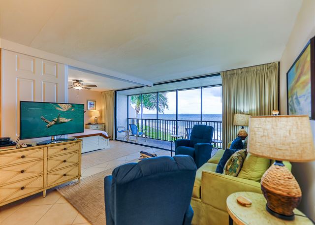 Sundial A403 | One Bedroom Sanibel Condo With Direct Gulf Views. Sleeps 4