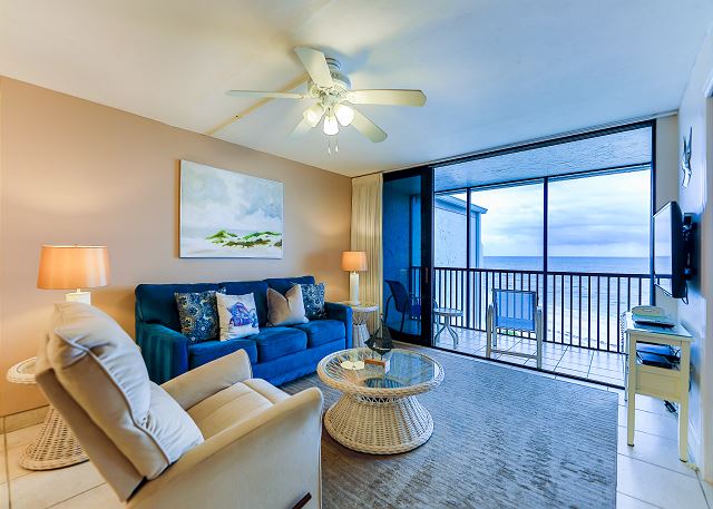 Sundial A406 | One Bedroom Sanibel Condo With Direct Gulf Views. Sleeps 4