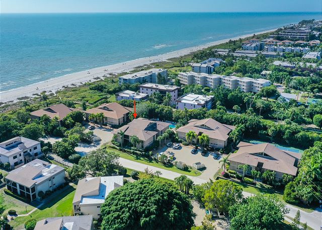 Coquina Beach 3C | Sanibel Condo Steps to Gulf of Mexico with Heated Pool