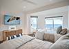 Twin Bedroom Upstairs With Private Entrance To Outdoor Patio 