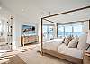 Primary Bedroom Upstairs With King Bed, Breathtaking Views Of The Gulf, Private Patio and Luxury Ensuite Spa Bathroom 