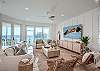 Breathtaking Views Of The Gulf From Living Room & Kitchen