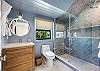 2nd Guest Bedroom Off From Kitchen With Queen and Ensuite Bathroom With Shower
