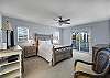 Primary Queen Bedroom with ensuite bathroom and walk-in shower