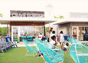 Enjoy shopping, restaurants and live entertainment at The Hub directly across the street from Prominence!