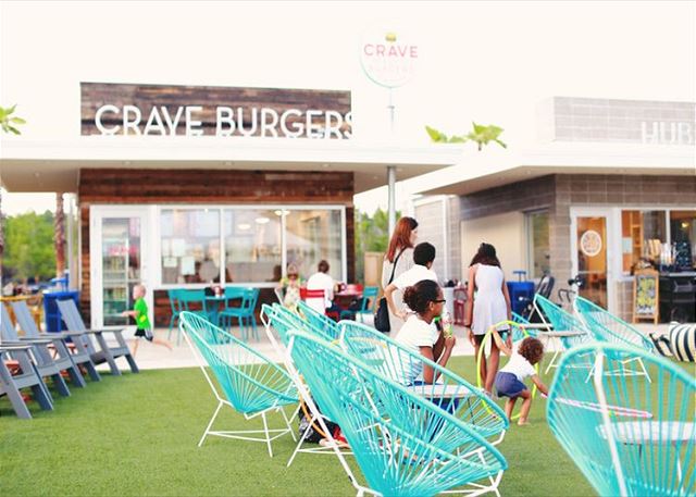Enjoy shopping, restaurants and live entertainment at The Hub directly across the street from Prominence!