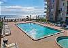 Large pool with a sundeck over-looking the beautiful Atlantic Ocean!