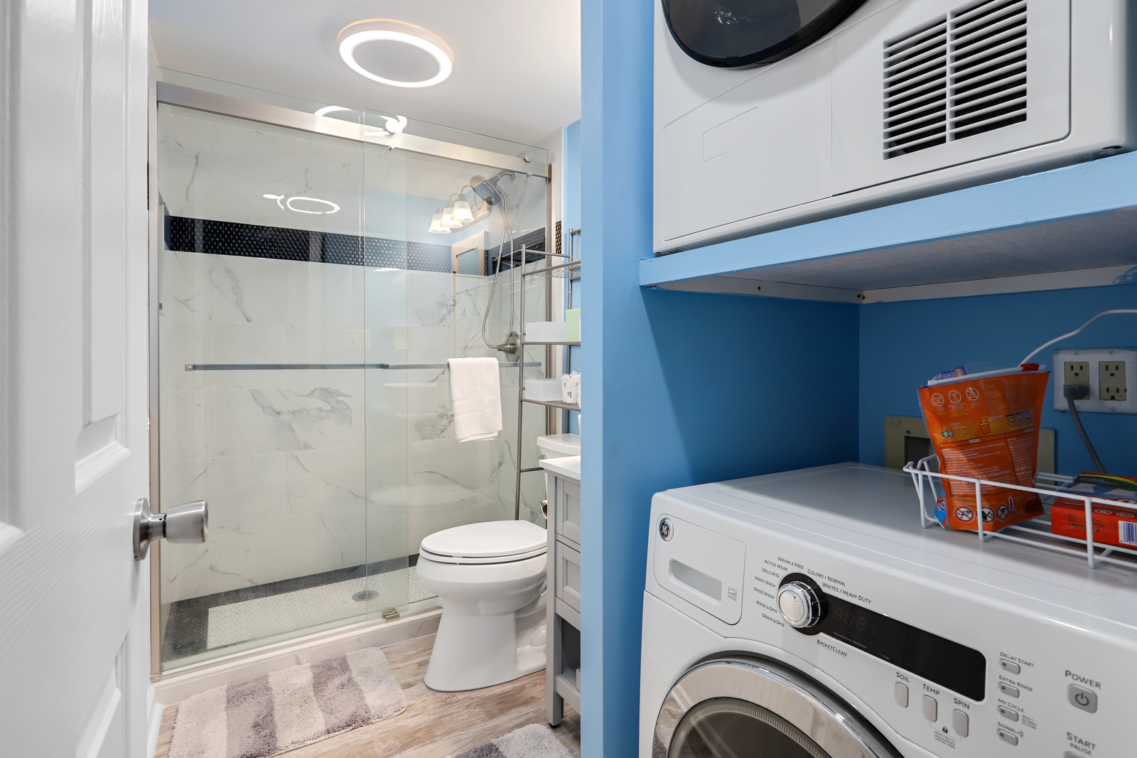 Laundry to Main Bath