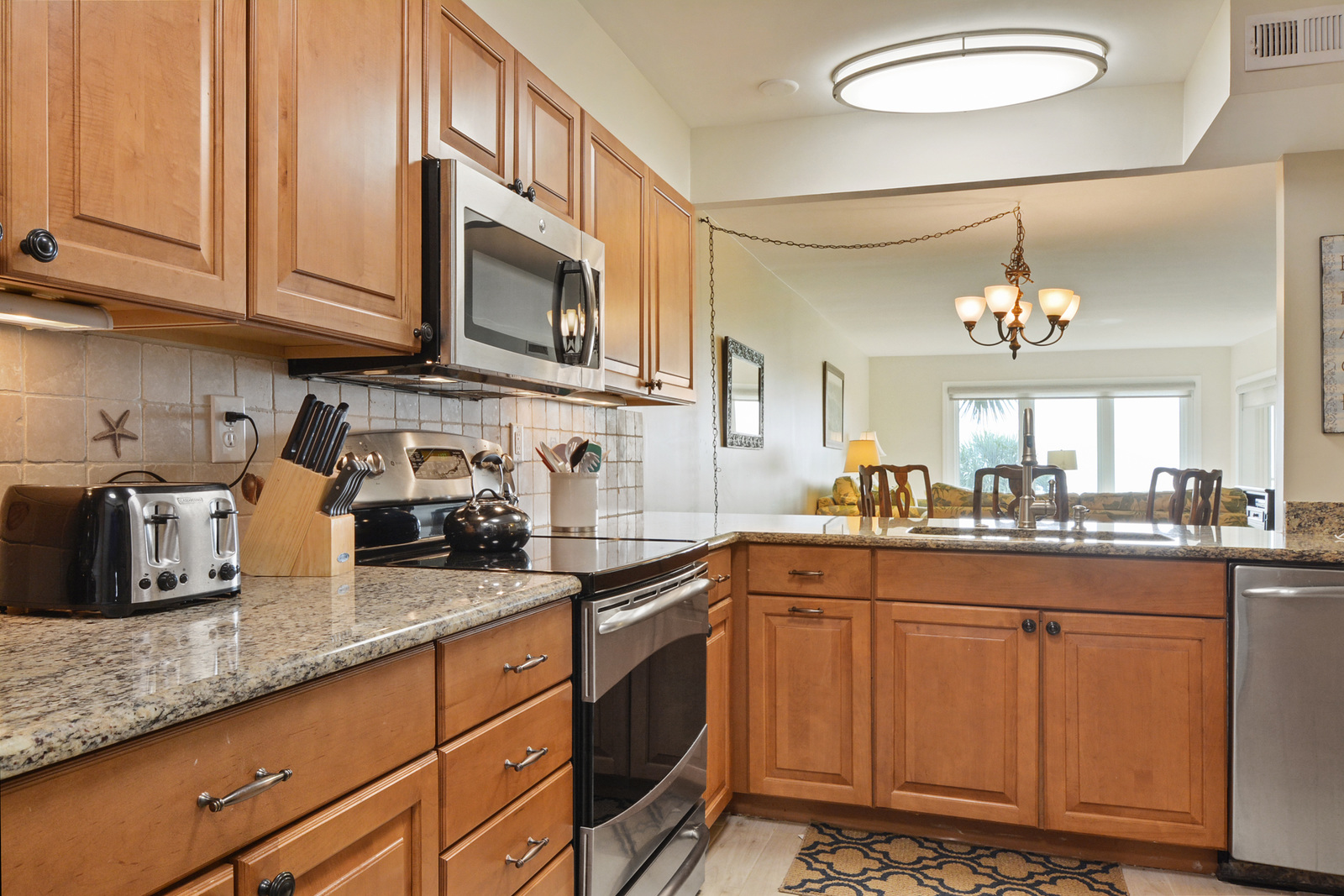 Diagonal Kitchen
