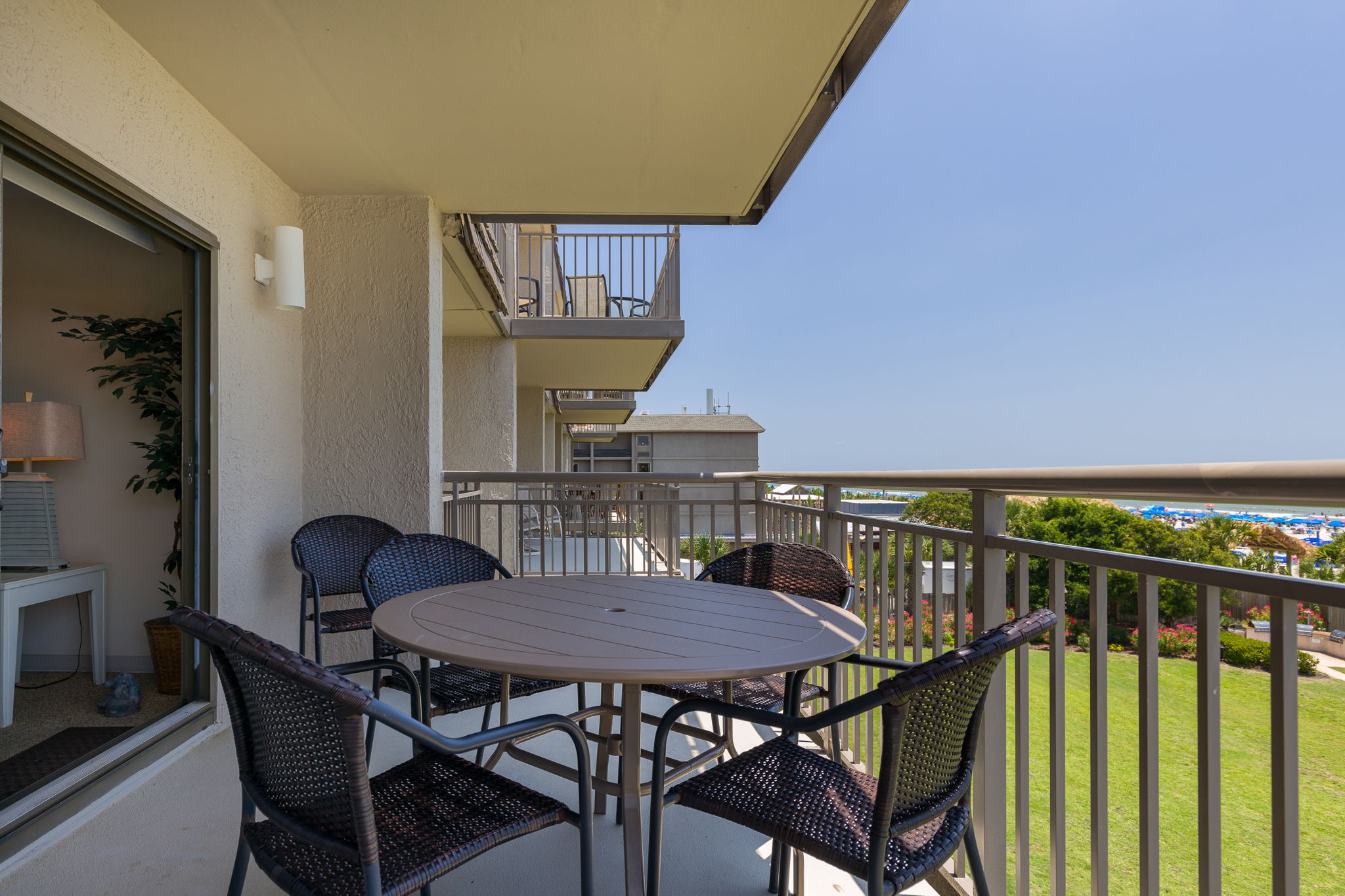 Private Balcony off Living Room