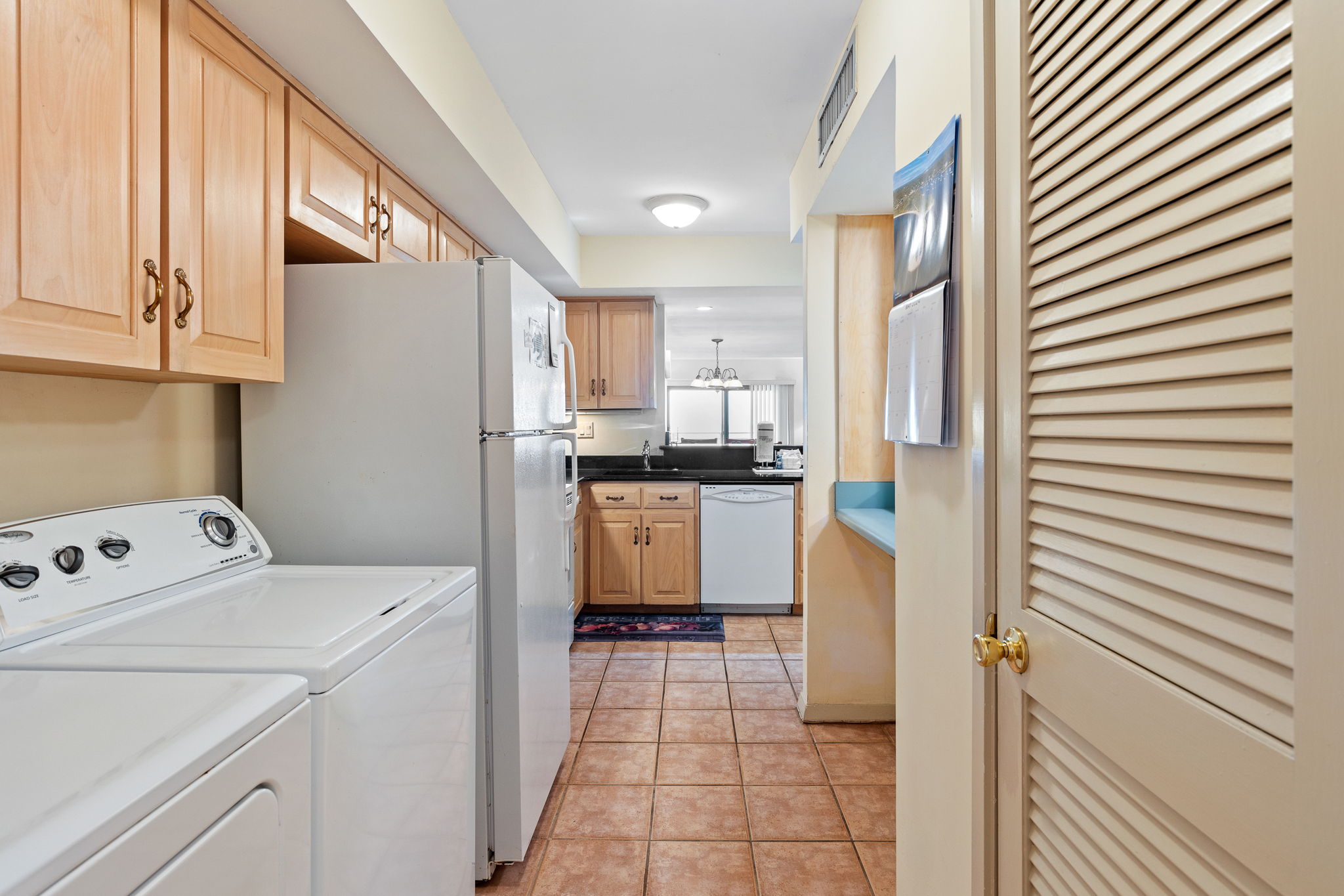 Laundry in Kitchen