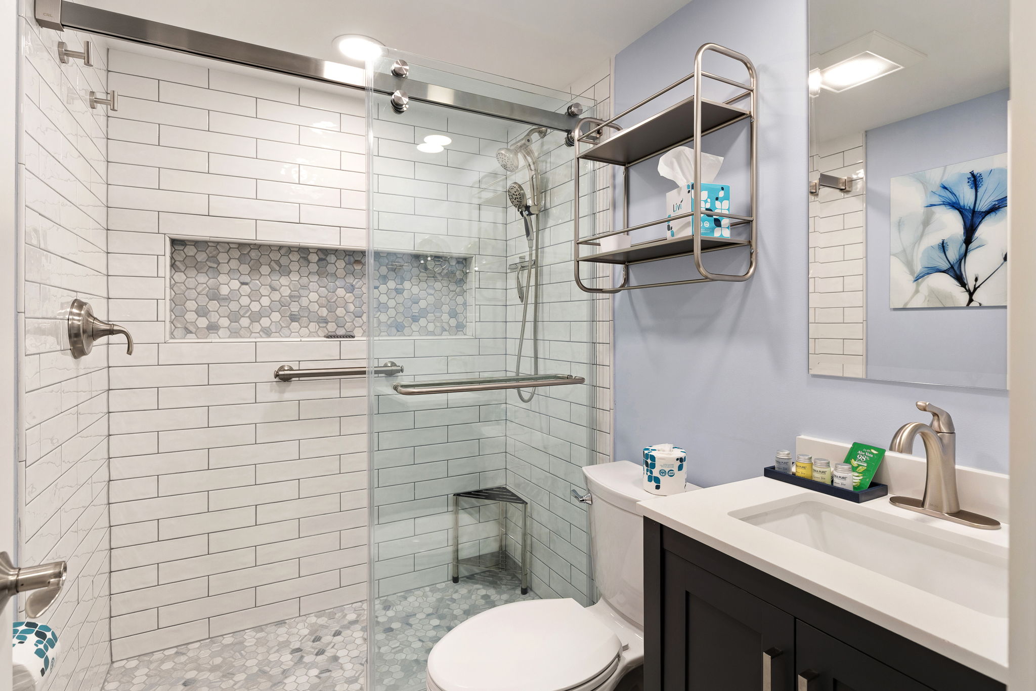 Bathroom with Walk-In Shower