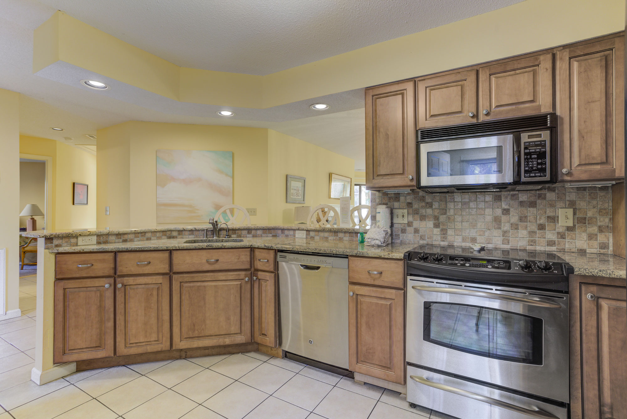 Kitchen with Stainless Steel Appliances