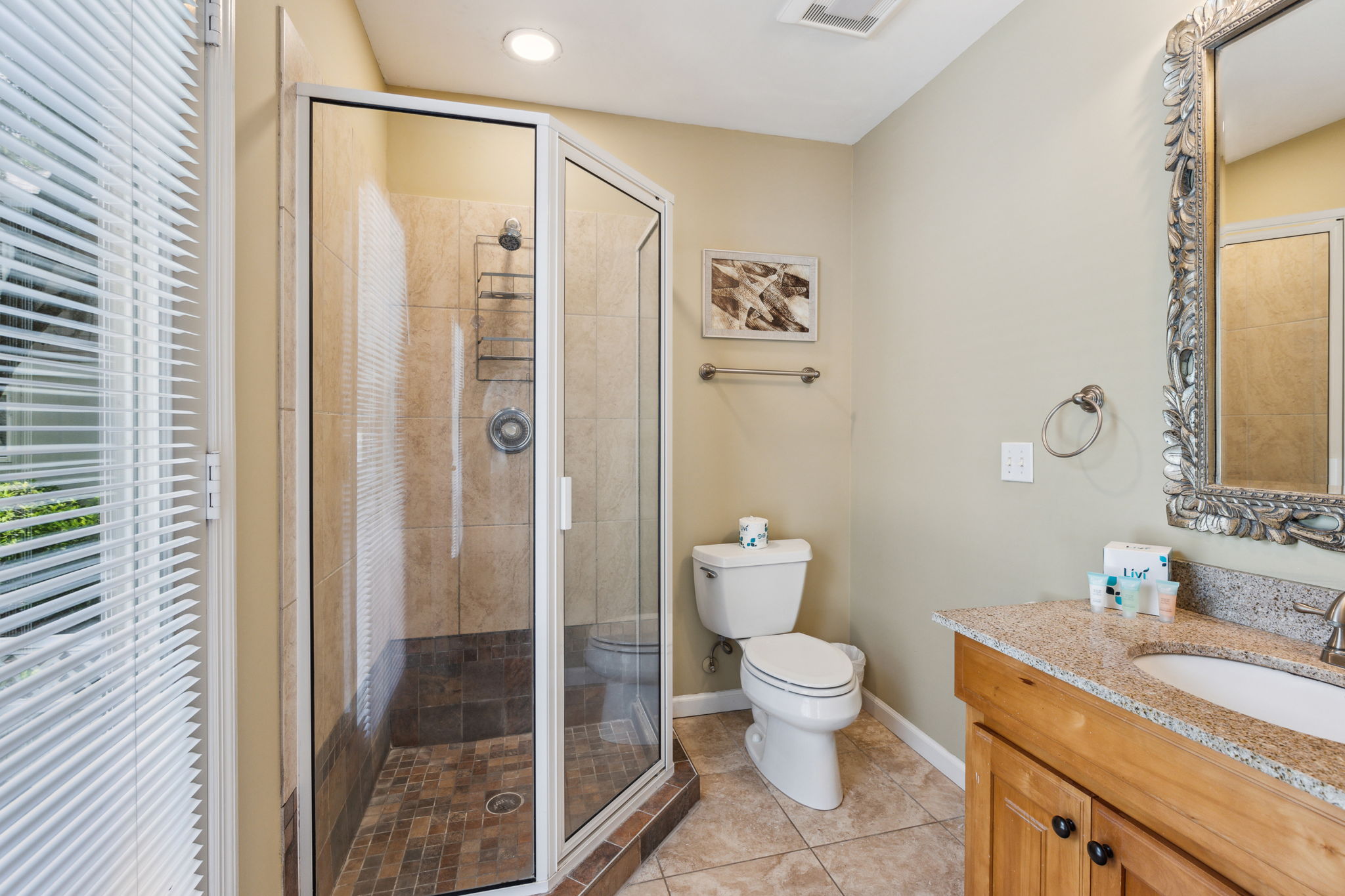 Guest House Bathroom w/ Walk-In Shower