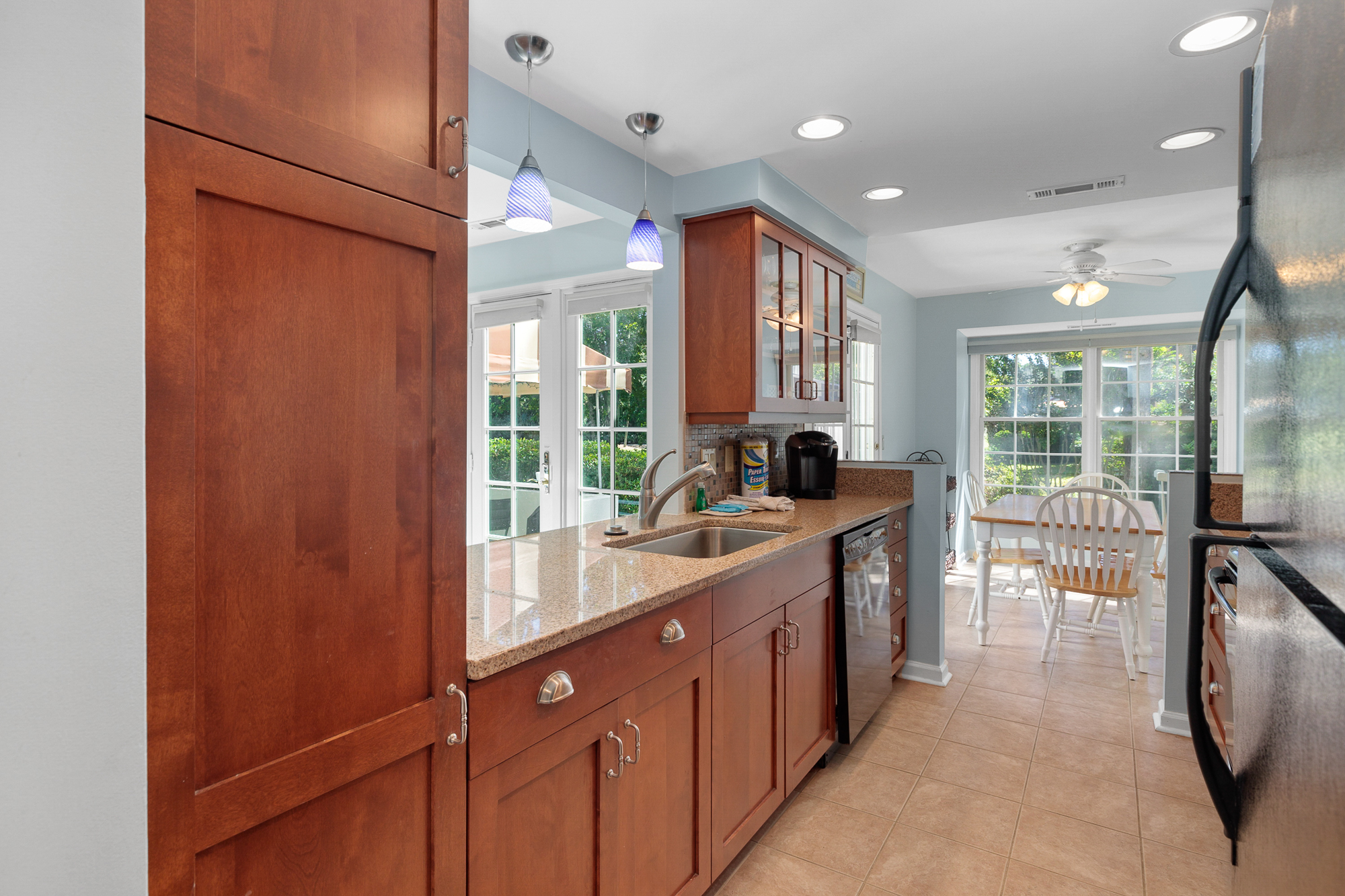 Kitchen and Second Dining Area