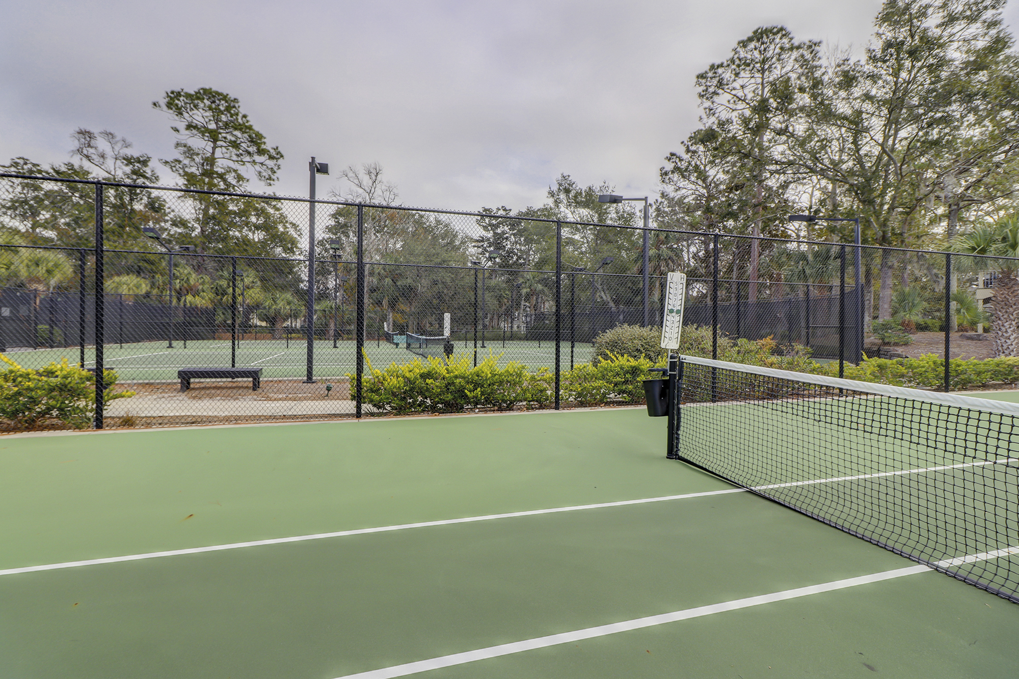 Enjoy the 6 FREE onsite Tennis Courts
