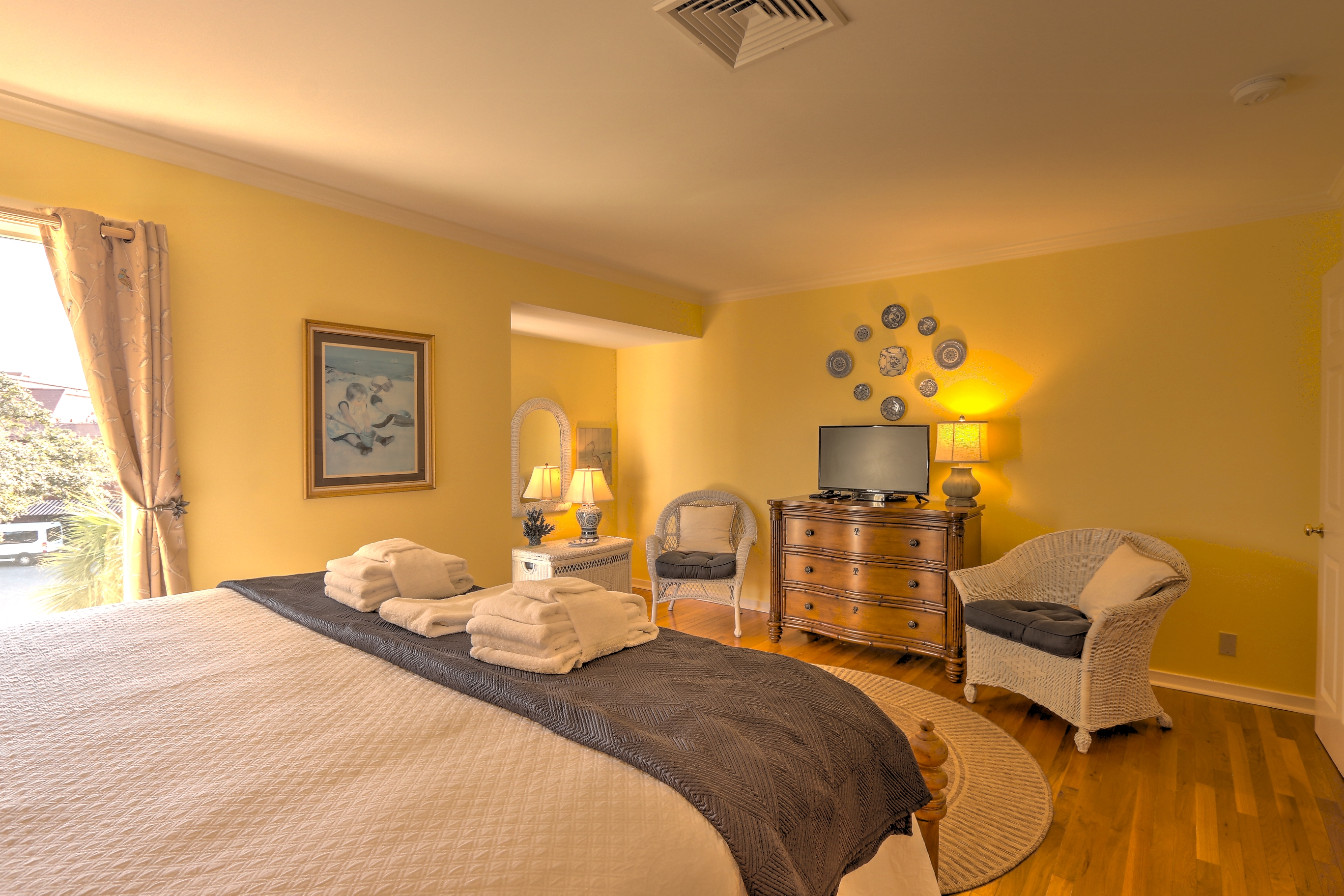 3rd Floor King Bedroom with Private Bath