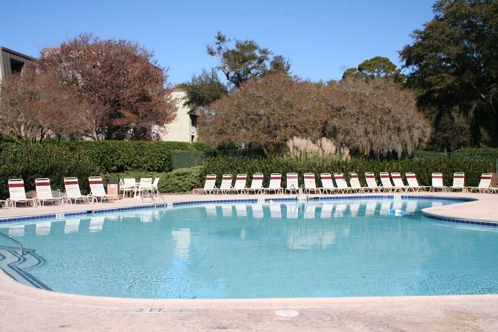 Walk easily to the Harbour Town Pool