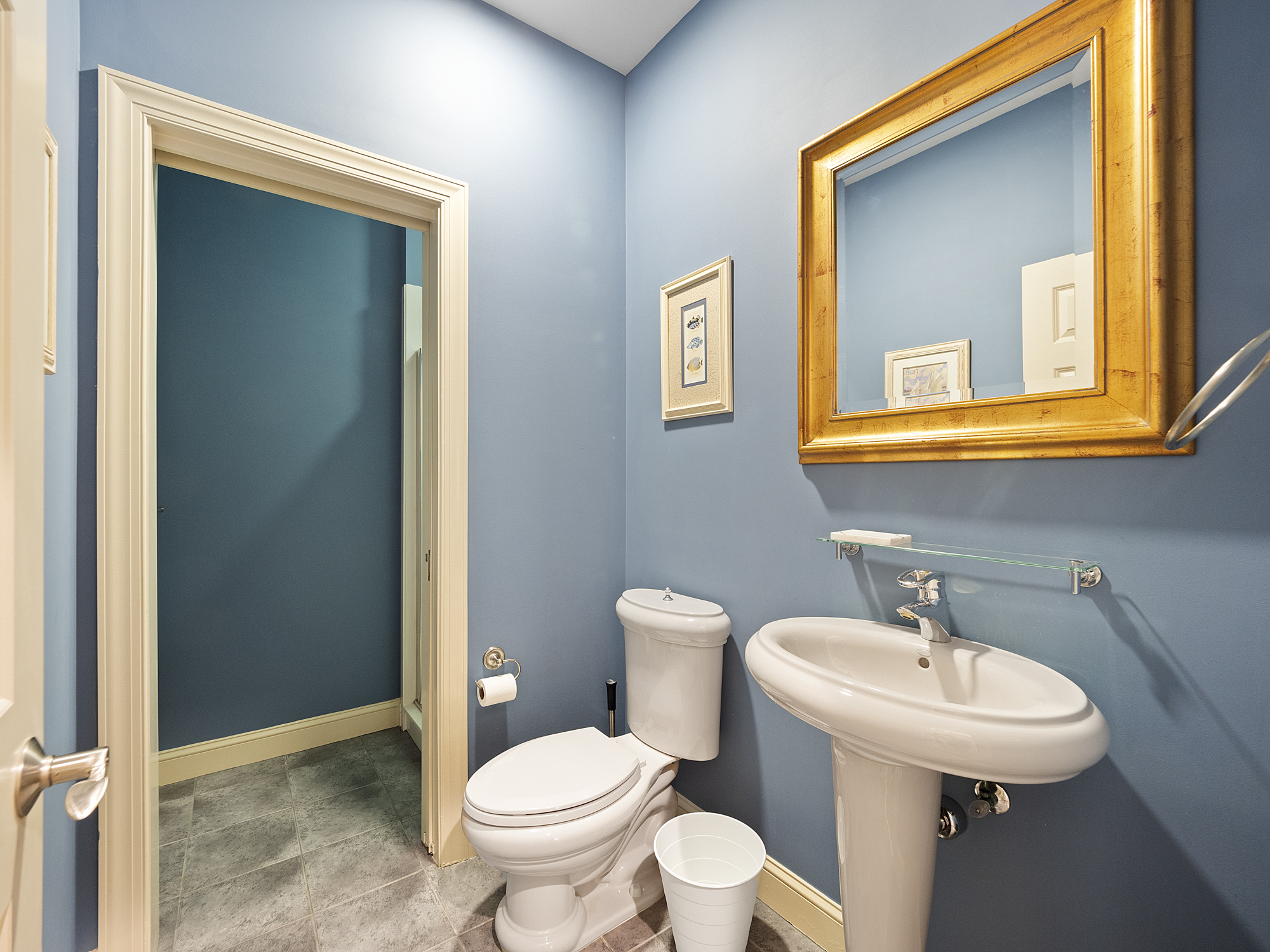 Twin Full Bathroom with Shower Only