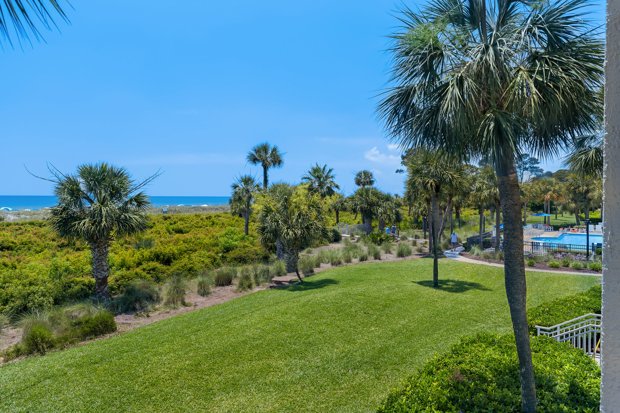 View from Private Balcony