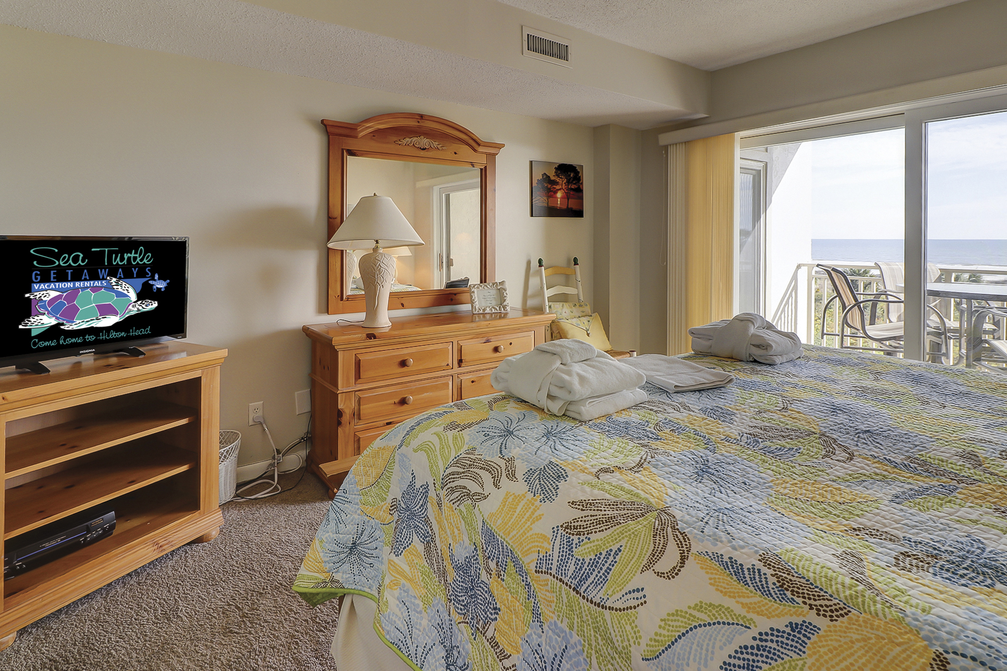 Master Bedroom Flat Screen TV