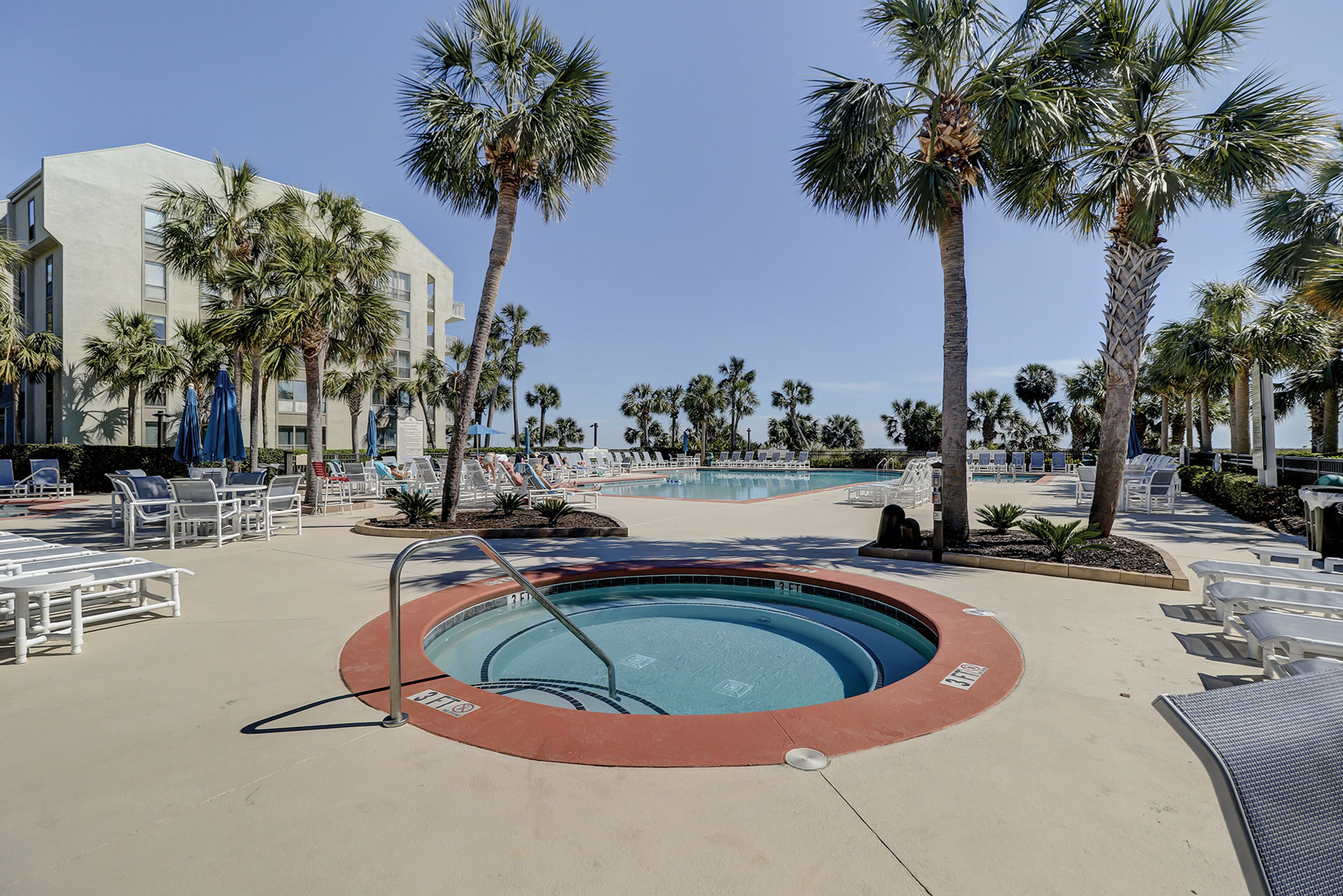 Poolside Spa