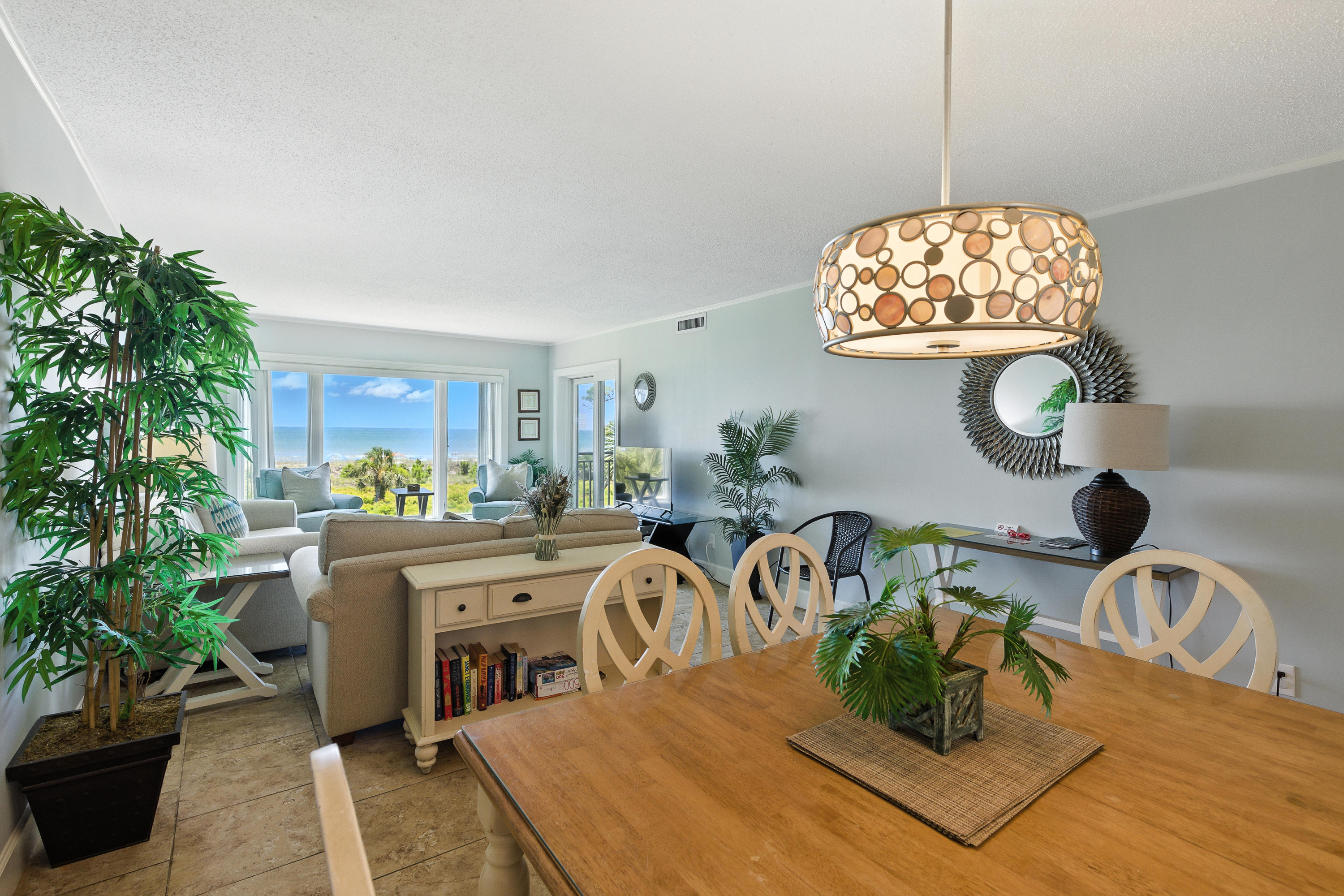 Open Dining and Living Area