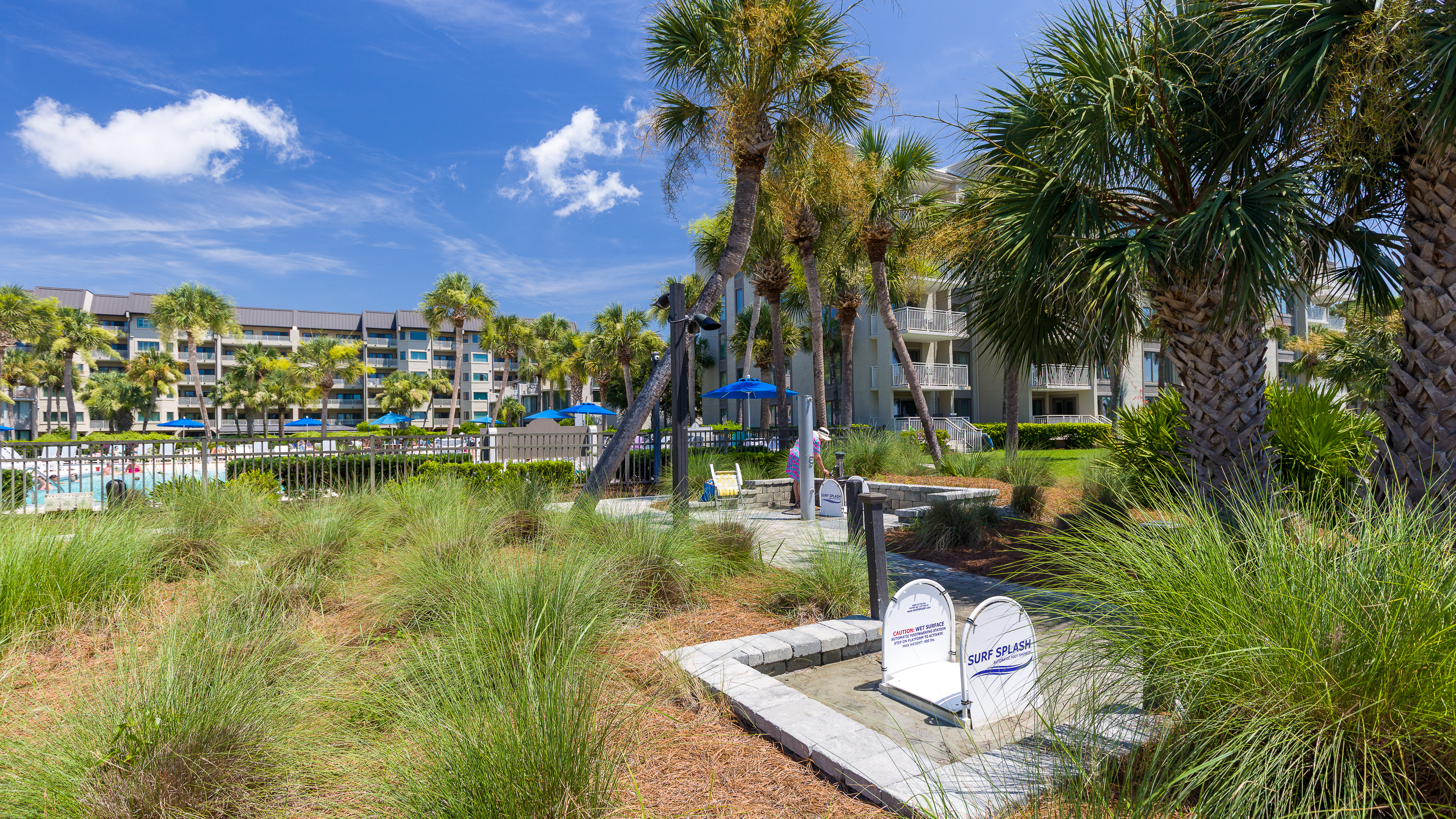 Beach Walk Outdoor Shower