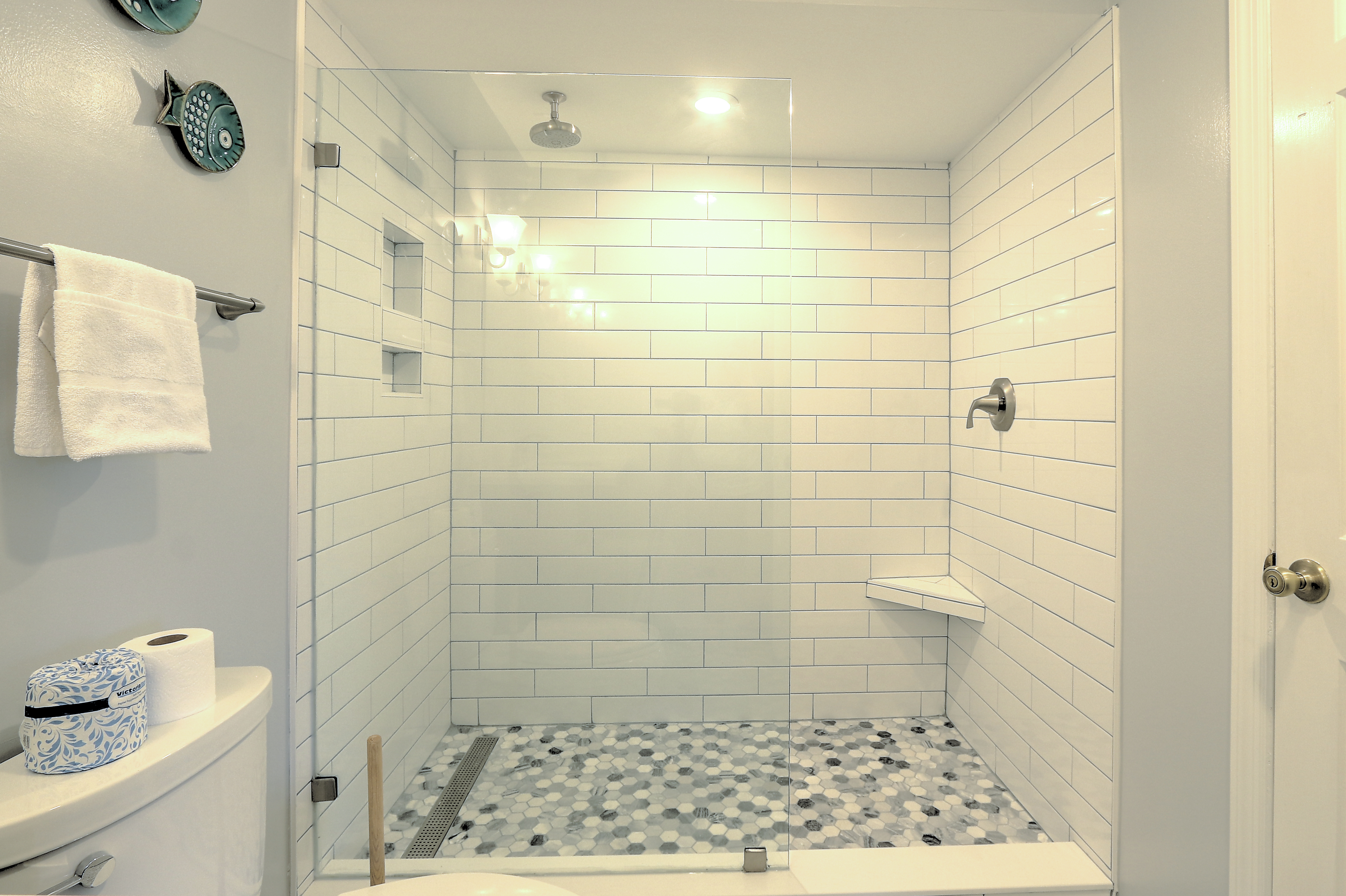 Master Bathroom with Walk-In Shower