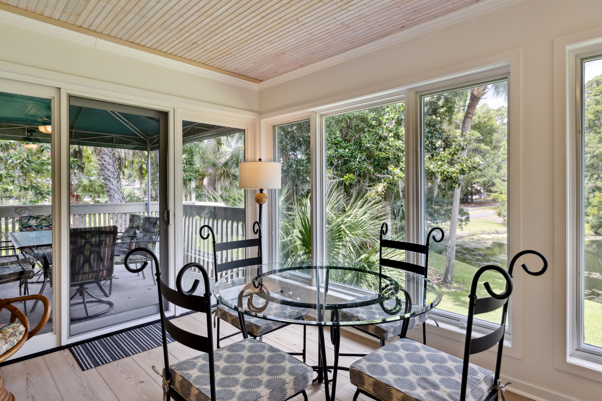Breakfast Area in Sun Room