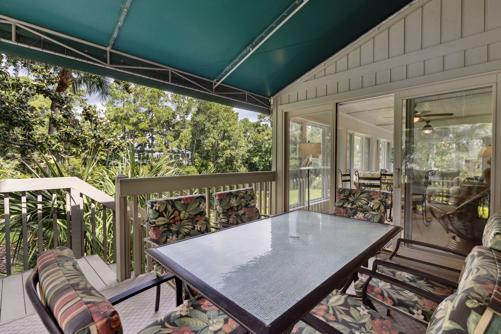 Private Balcony with Lagoon View