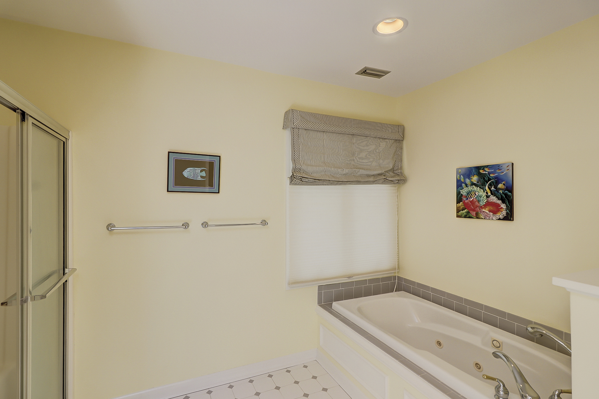 Master Bath with Tub & Shower