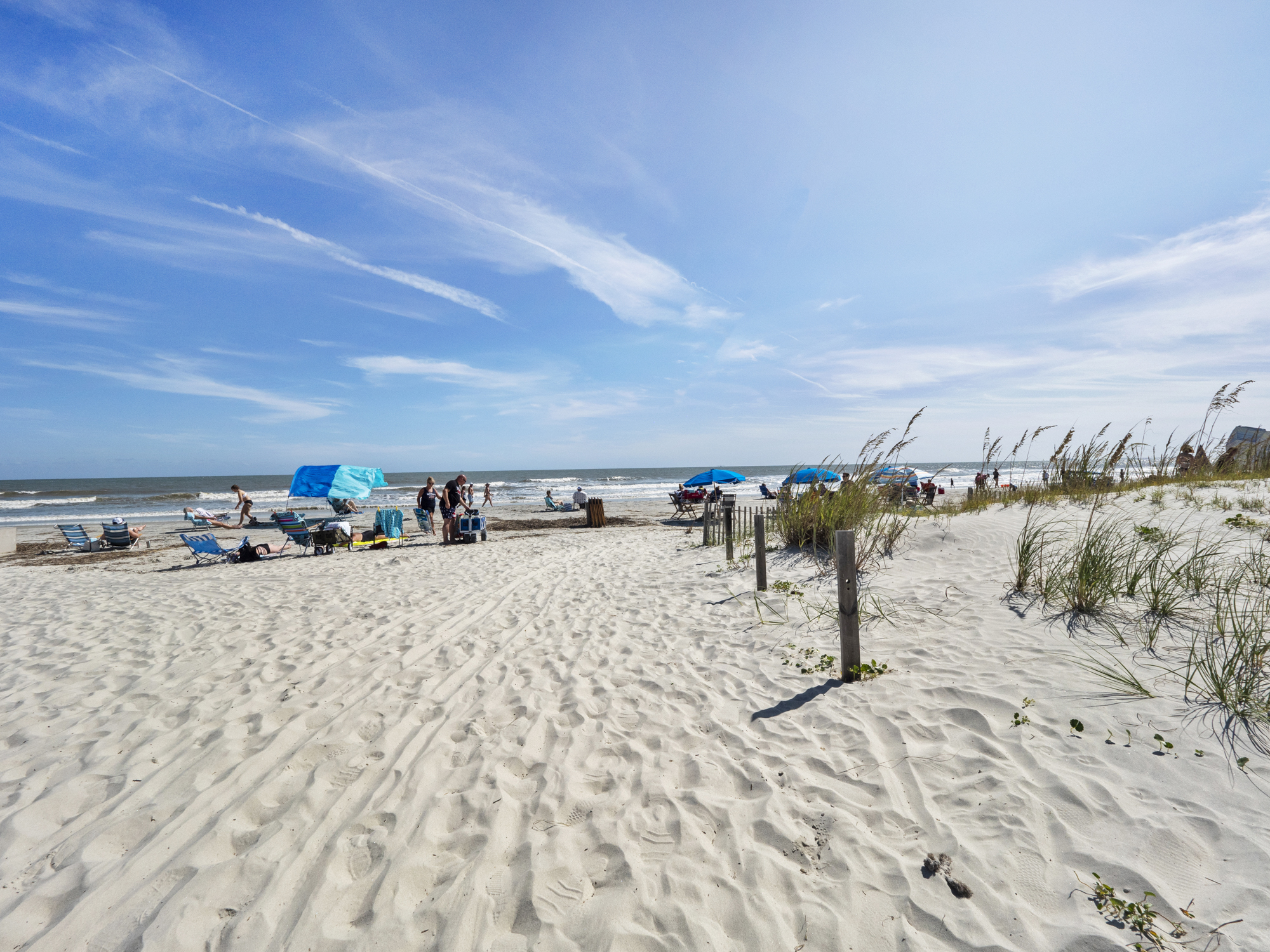 Beach in front of Seaside Villas