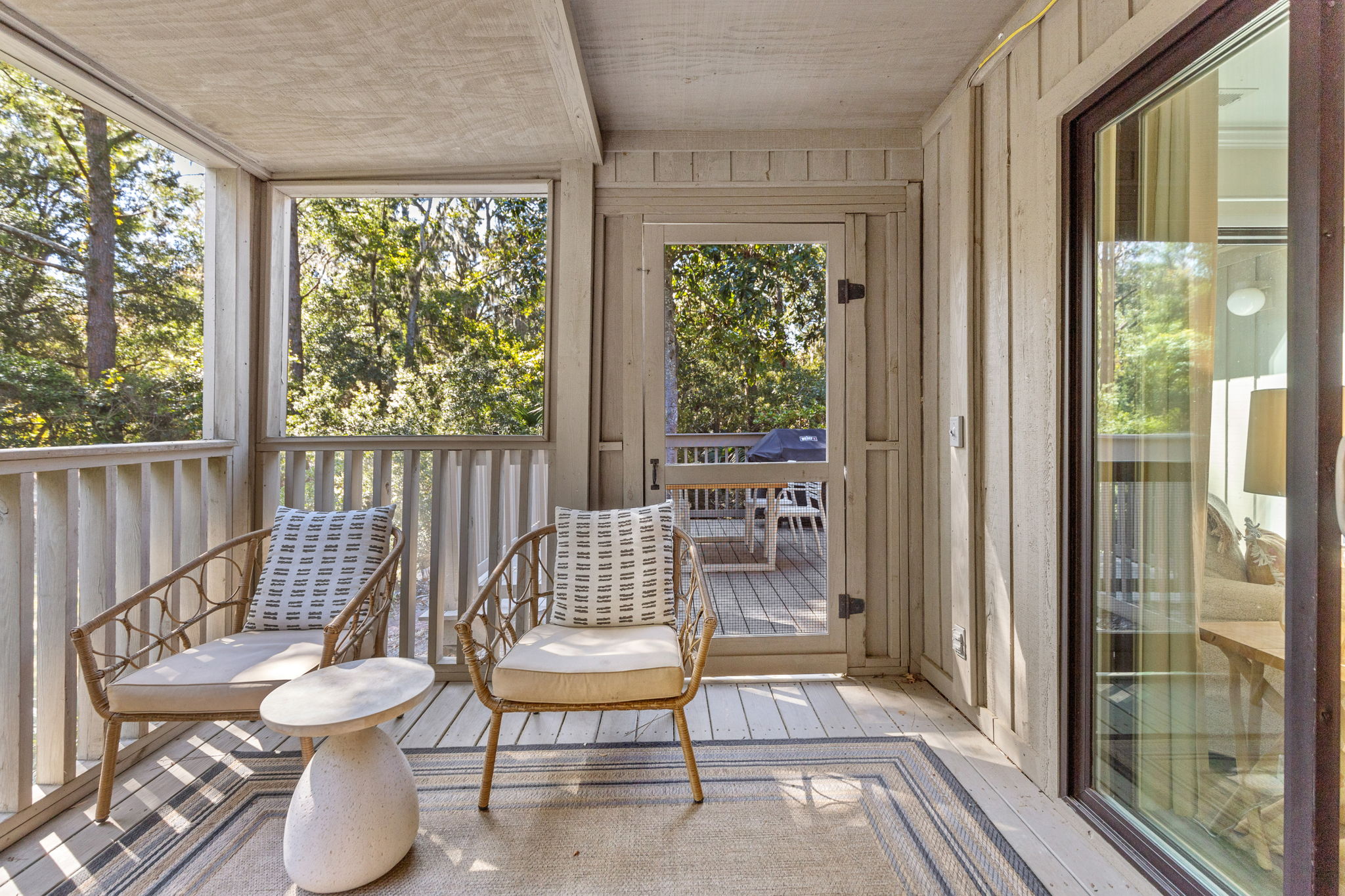 Screened in Private Deck First Floor