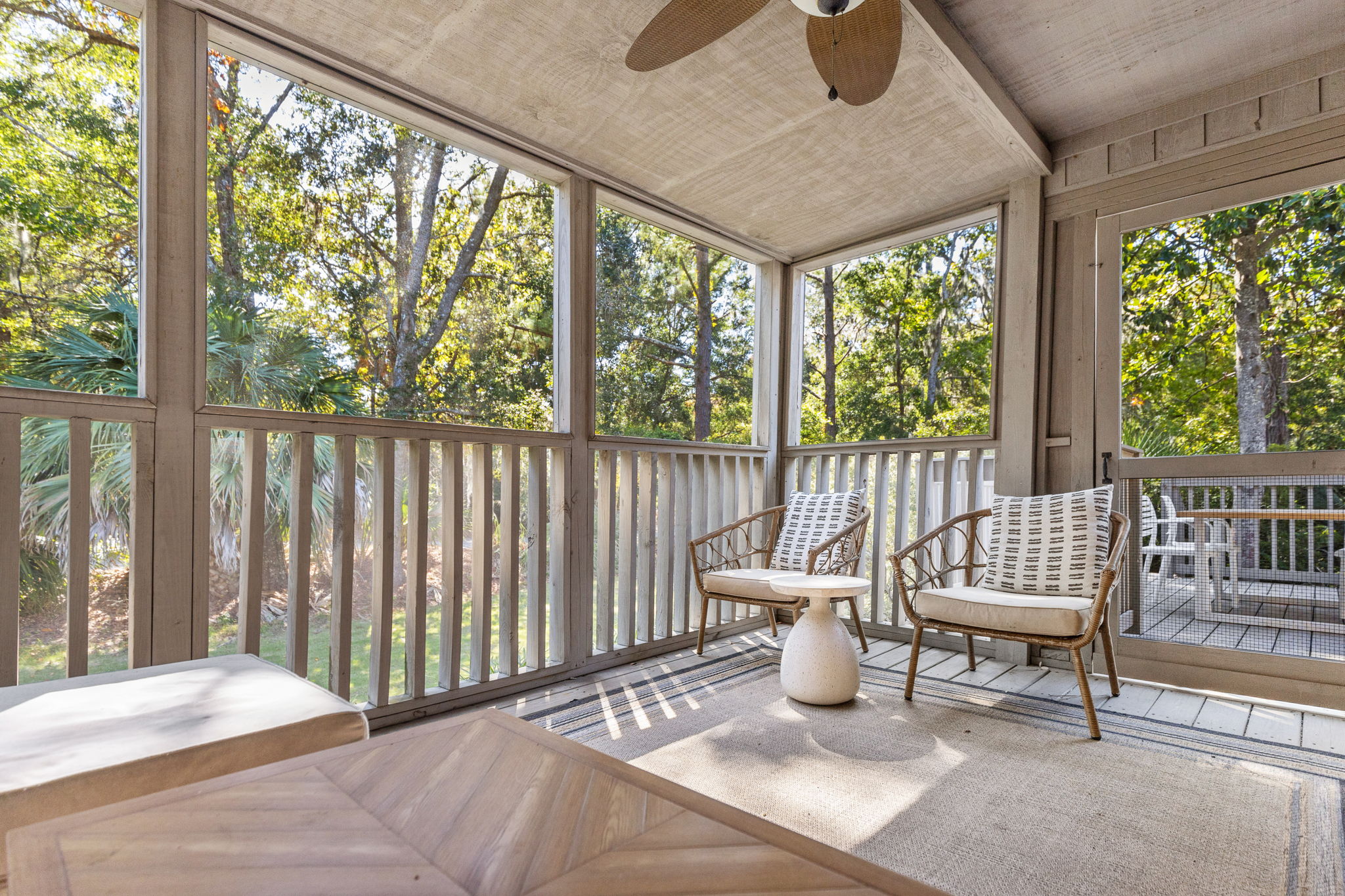 Screened in Private Deck First Floor