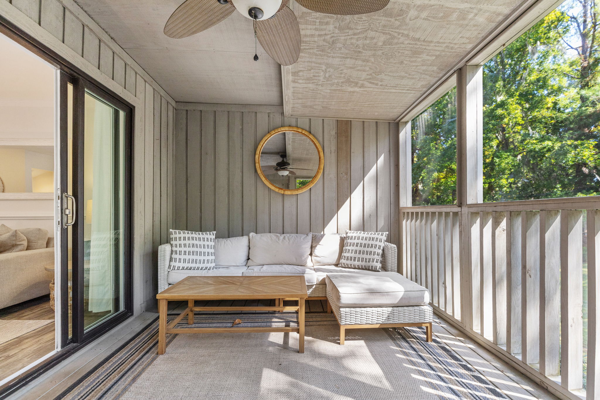 Screened in Private Deck First Floor