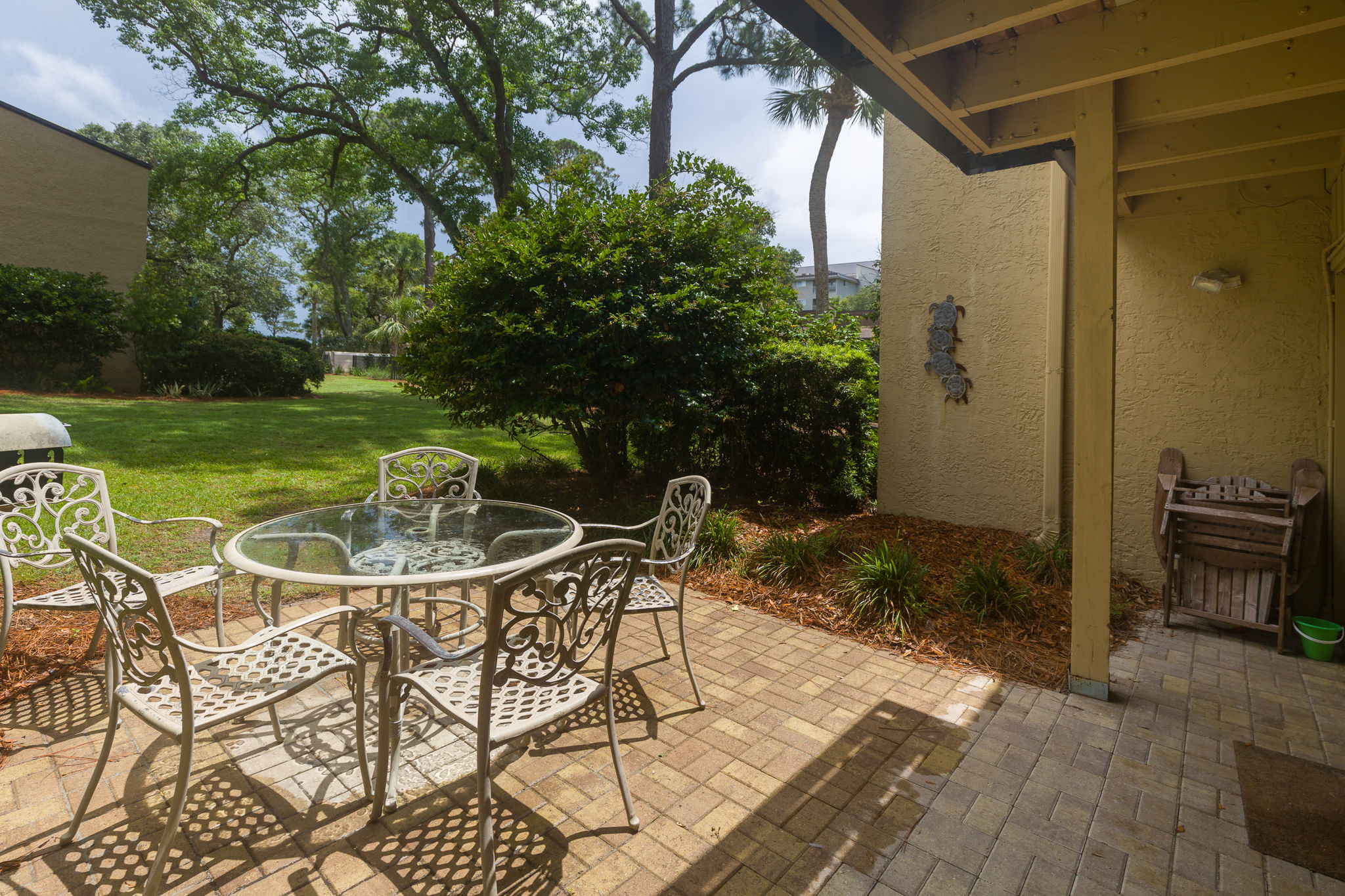 Private Back Patio