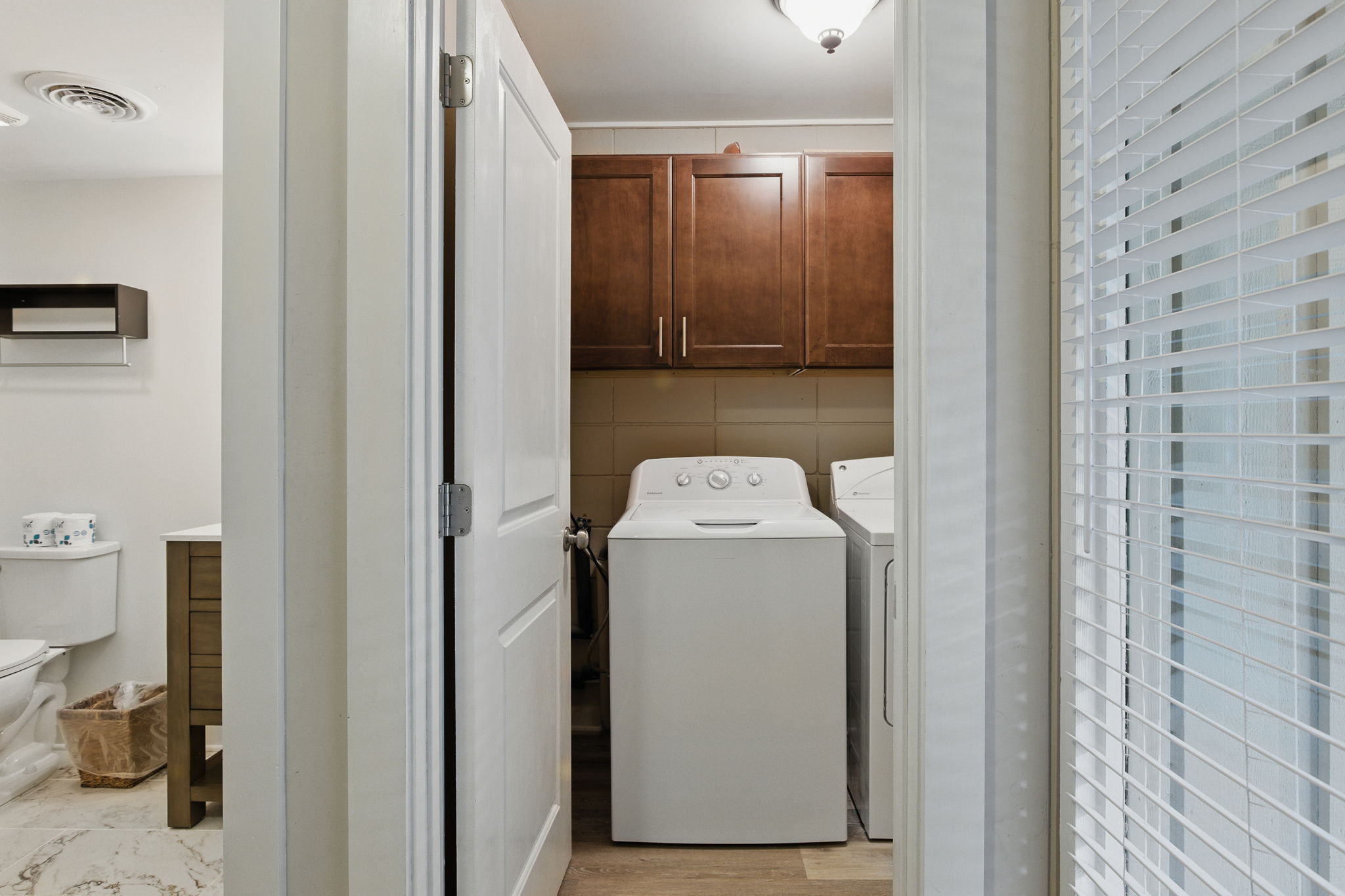 Foyer with Laundry Room and Bathroom 3