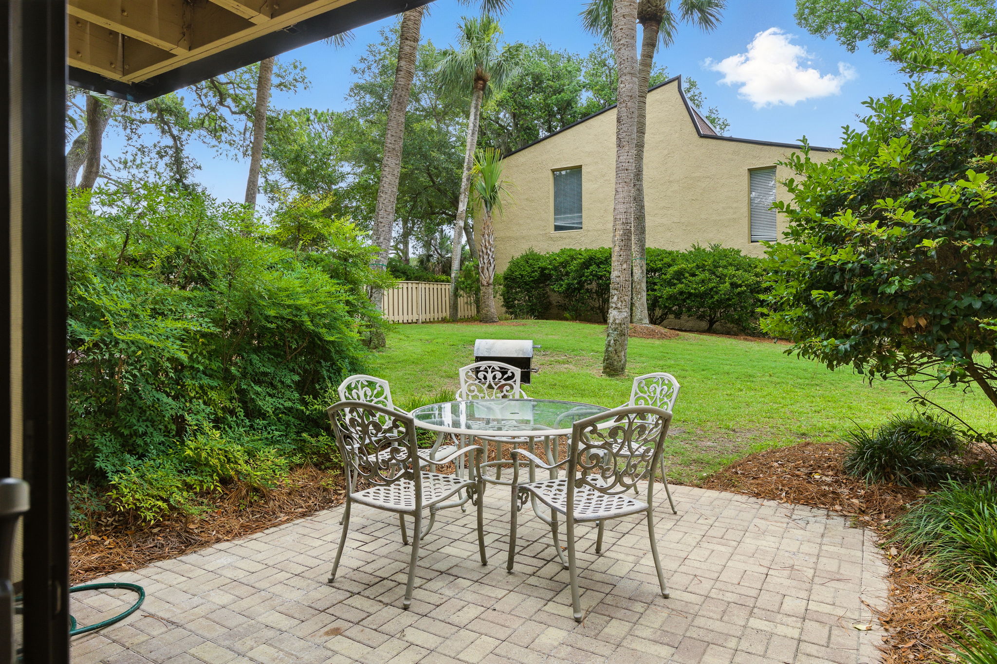 Private Back Patio