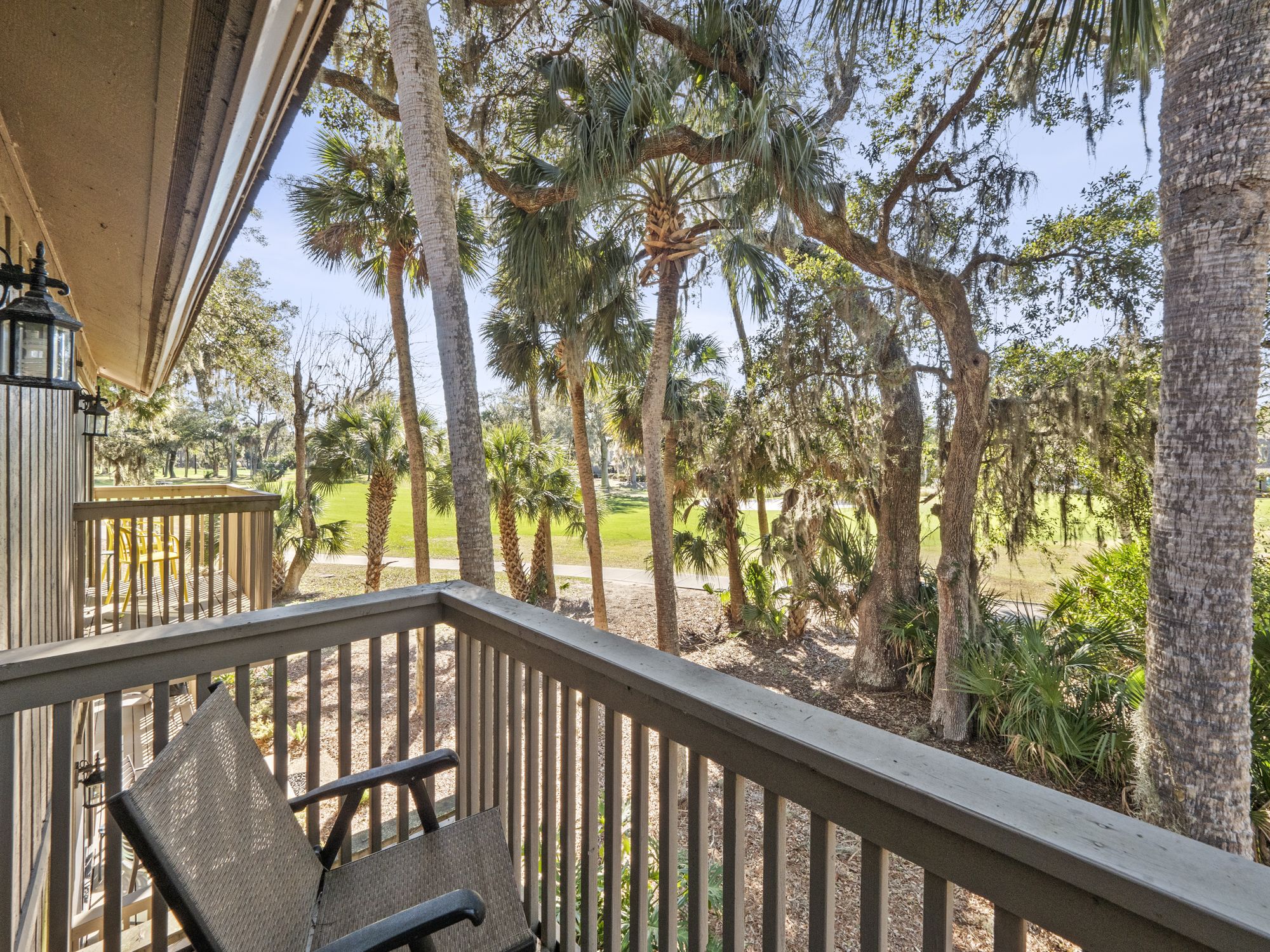 Master Bedroom Private Balcony w/ View of the Golf Course (1st G