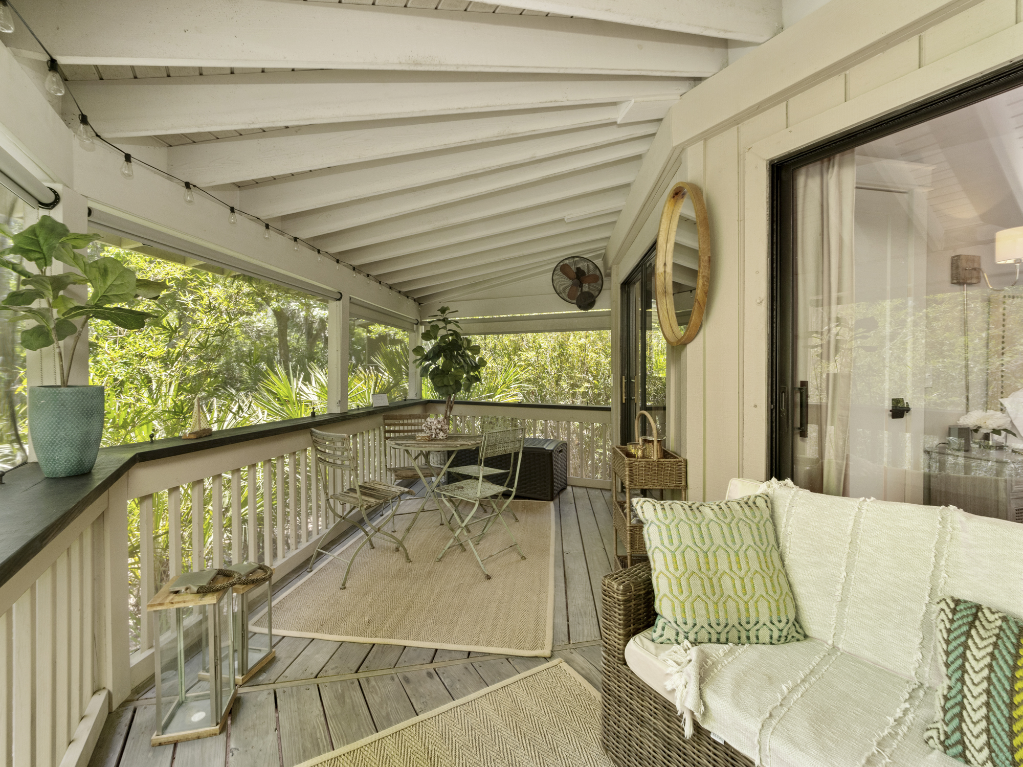 Screened porch
