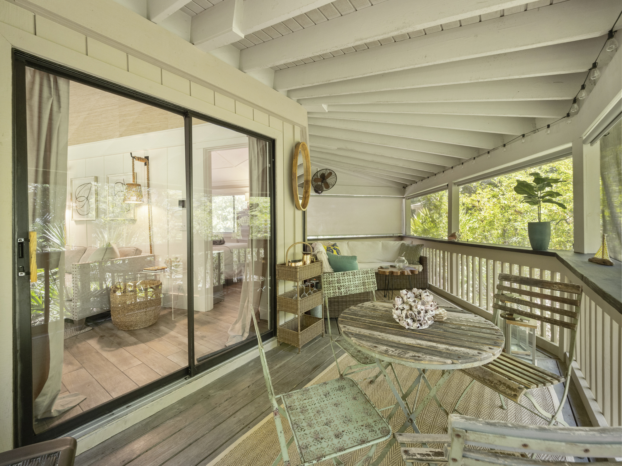 Screened porch