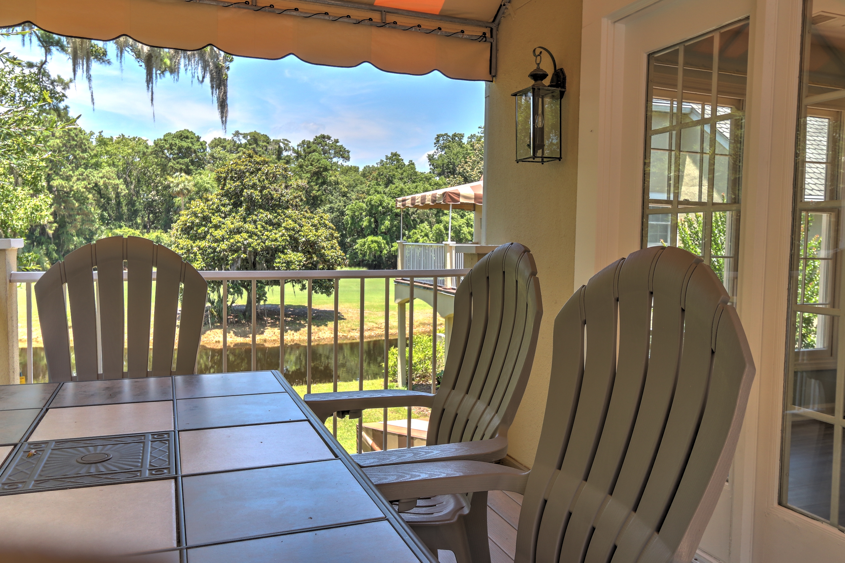 Private Balcony with Electric Grill