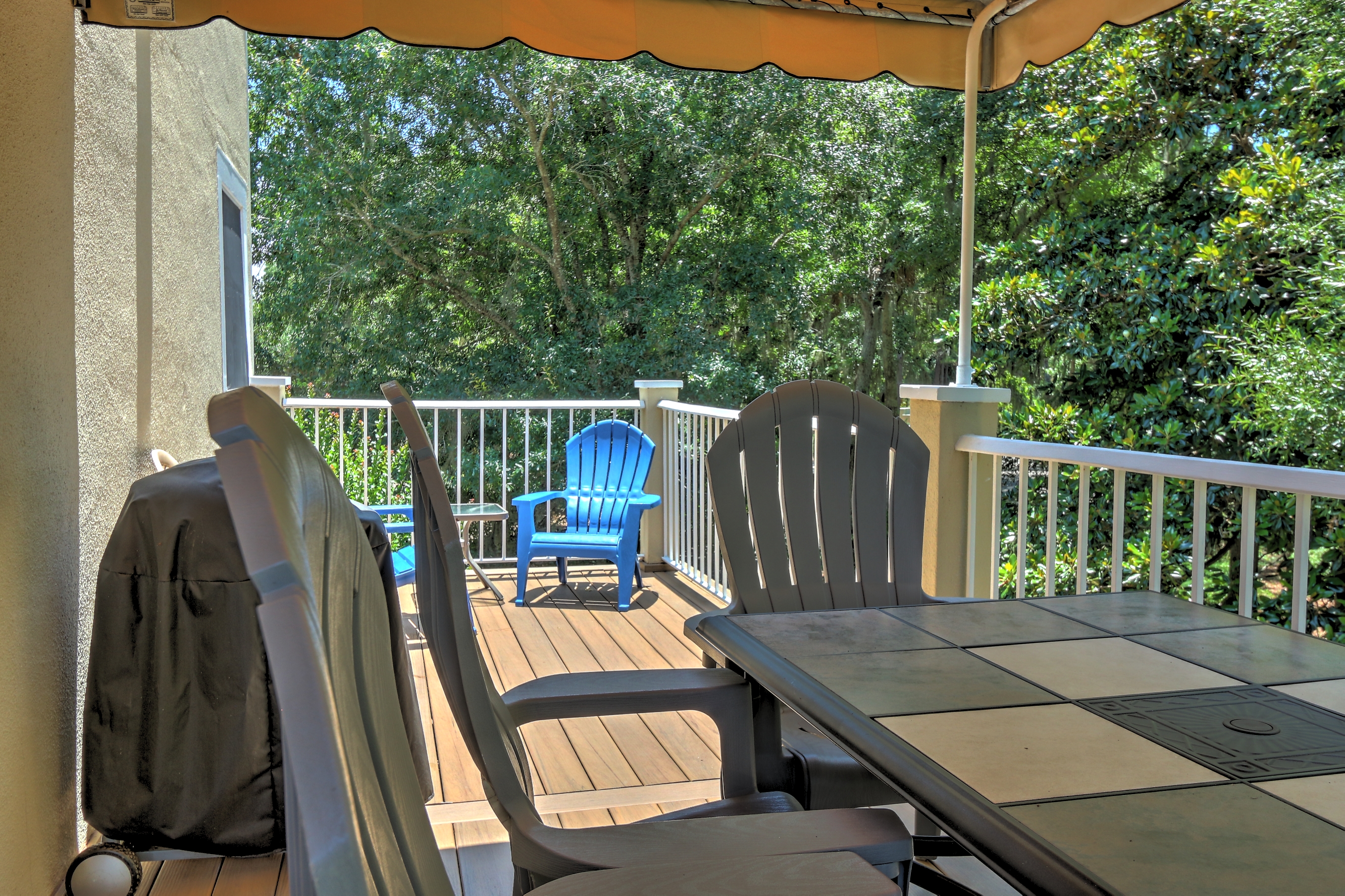 Private Balcony with Electric Grill