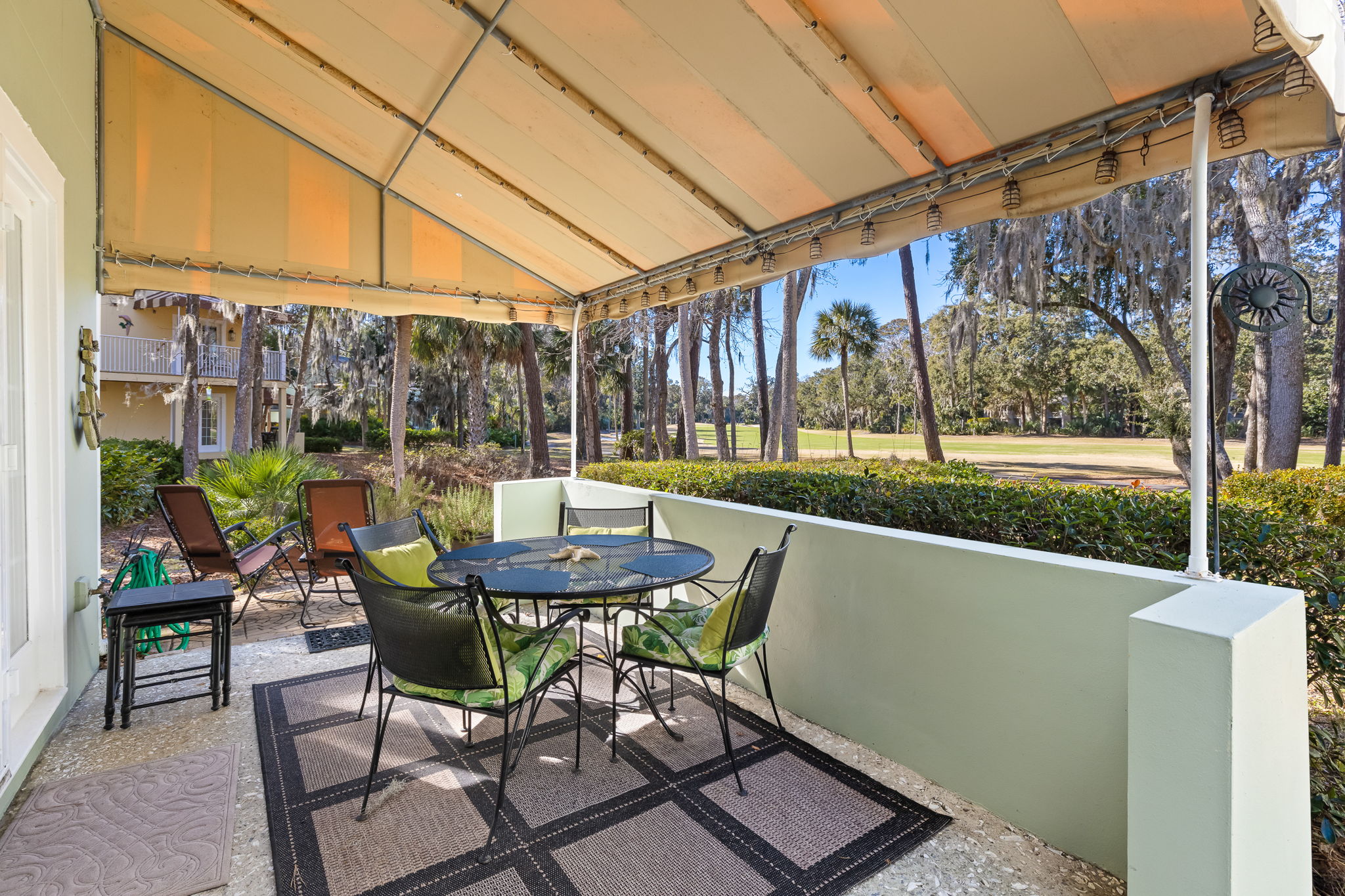 Private Back Patio