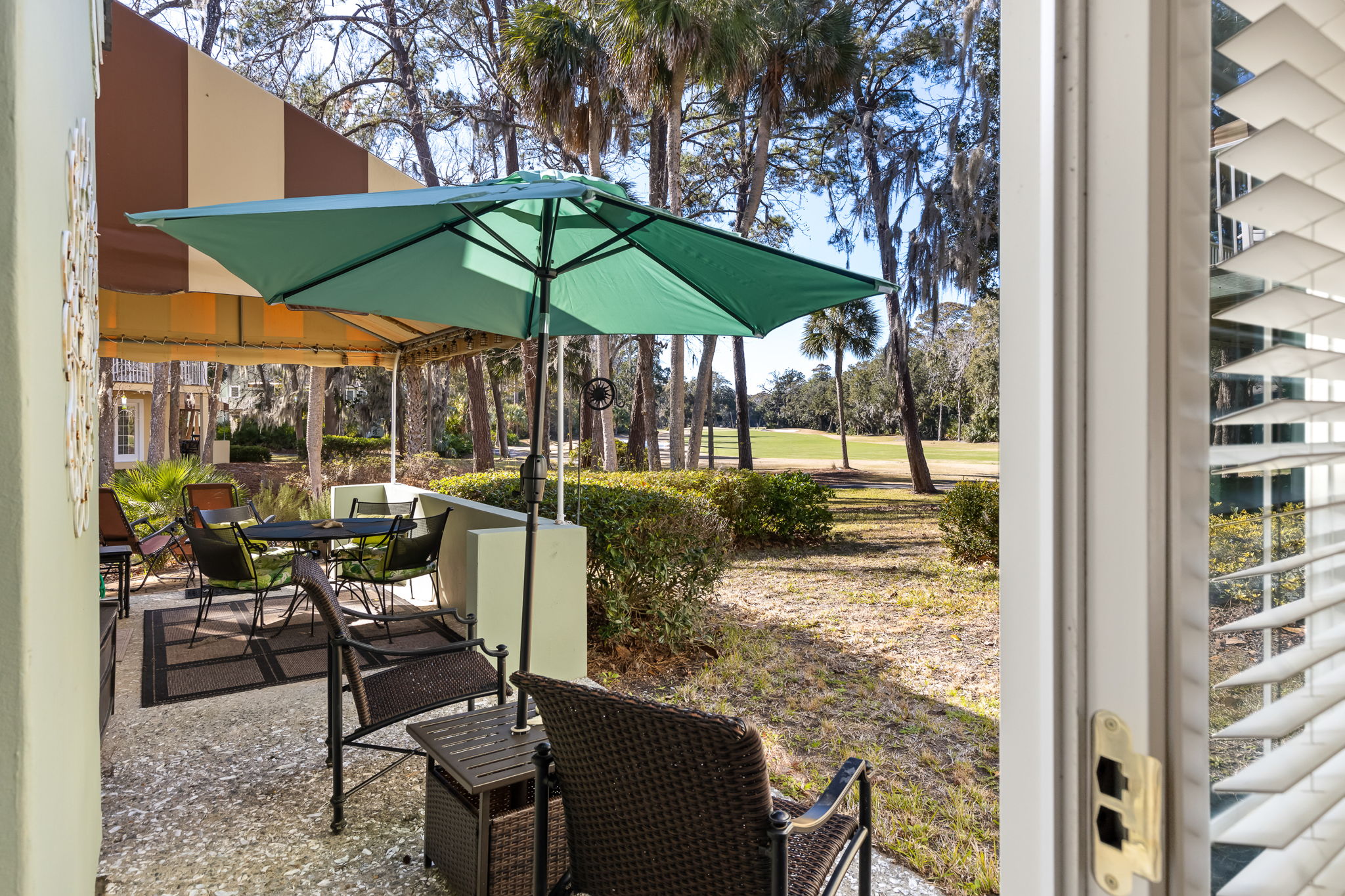 Private Back Patio